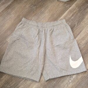 Nike Heather Gray Sports Shorts